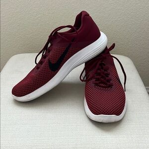 Nike Men's Red Running Shoes